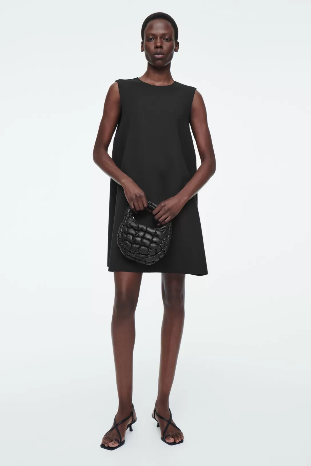 A-LINE SCUBA MINI DRESS<COS Discount