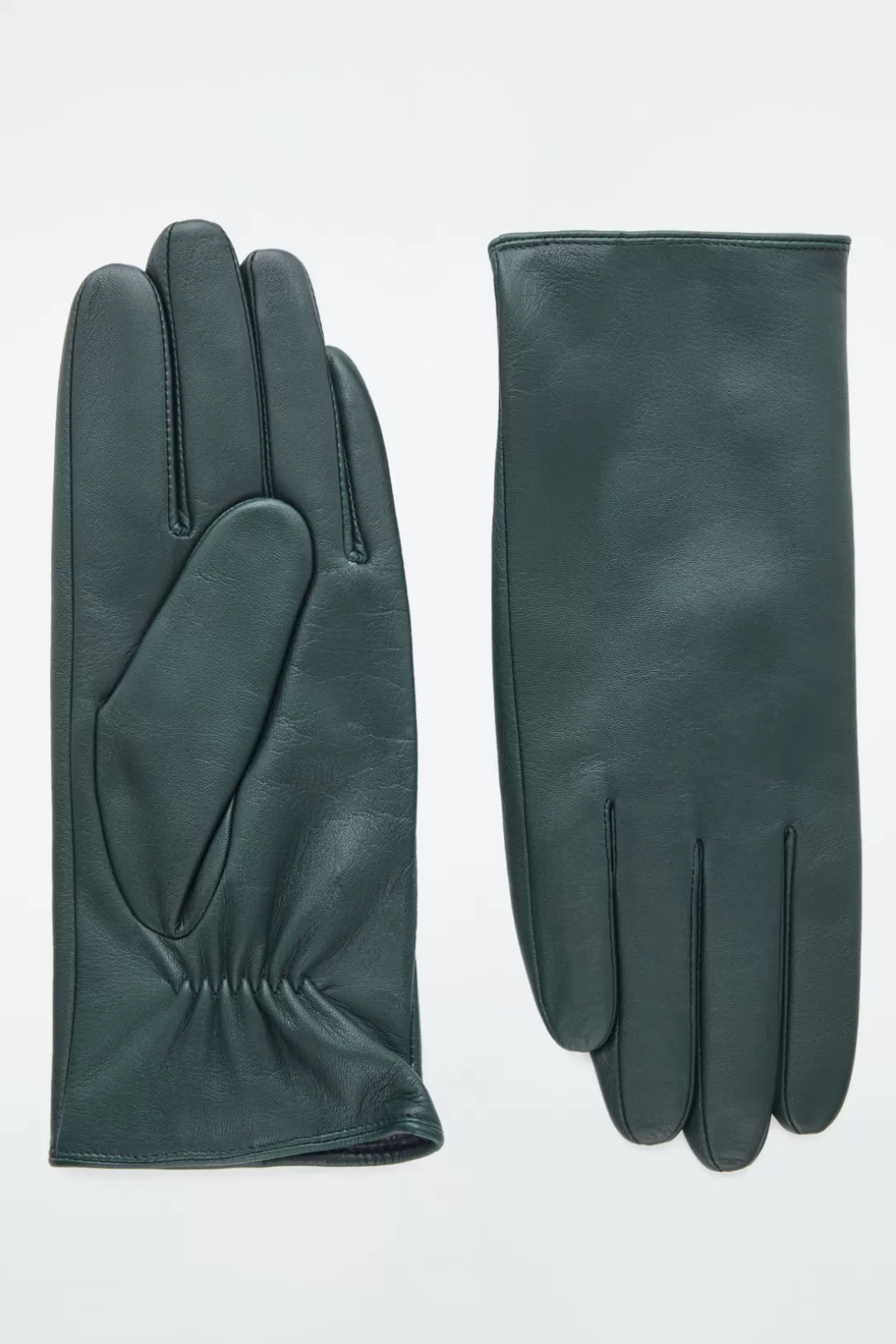 CASHMERE-LINED LEATHER GLOVES<COS New