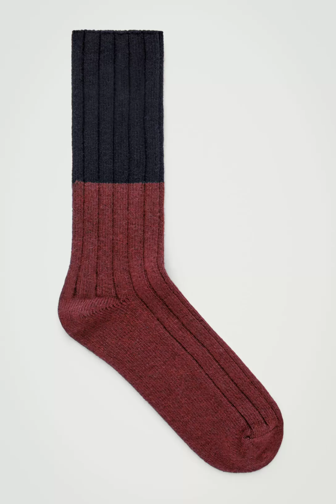 COLOR-BLOCK RIBBED SOCKS<COS Discount