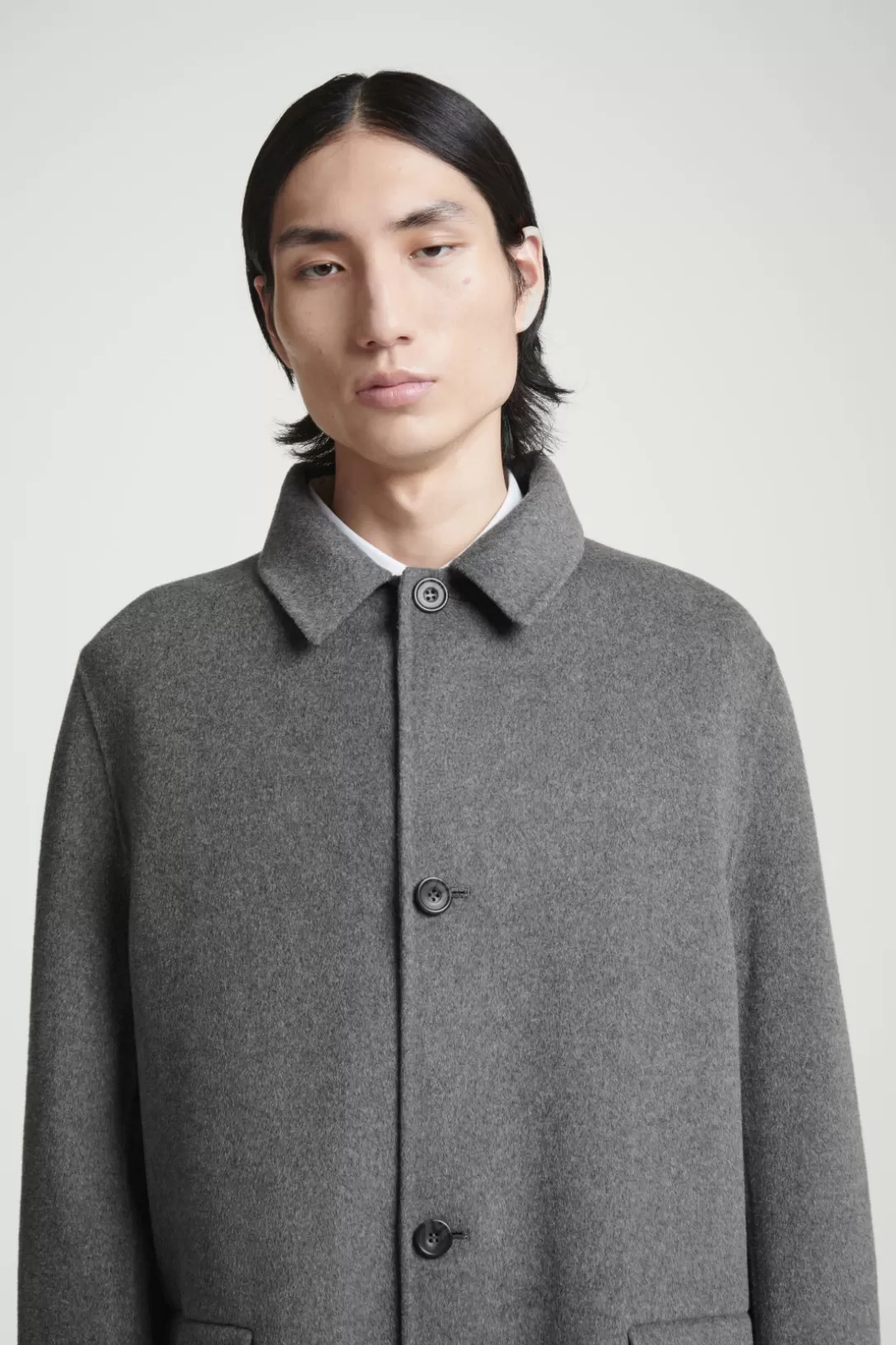 DOUBLE-FACED WOOL COAT<COS Discount