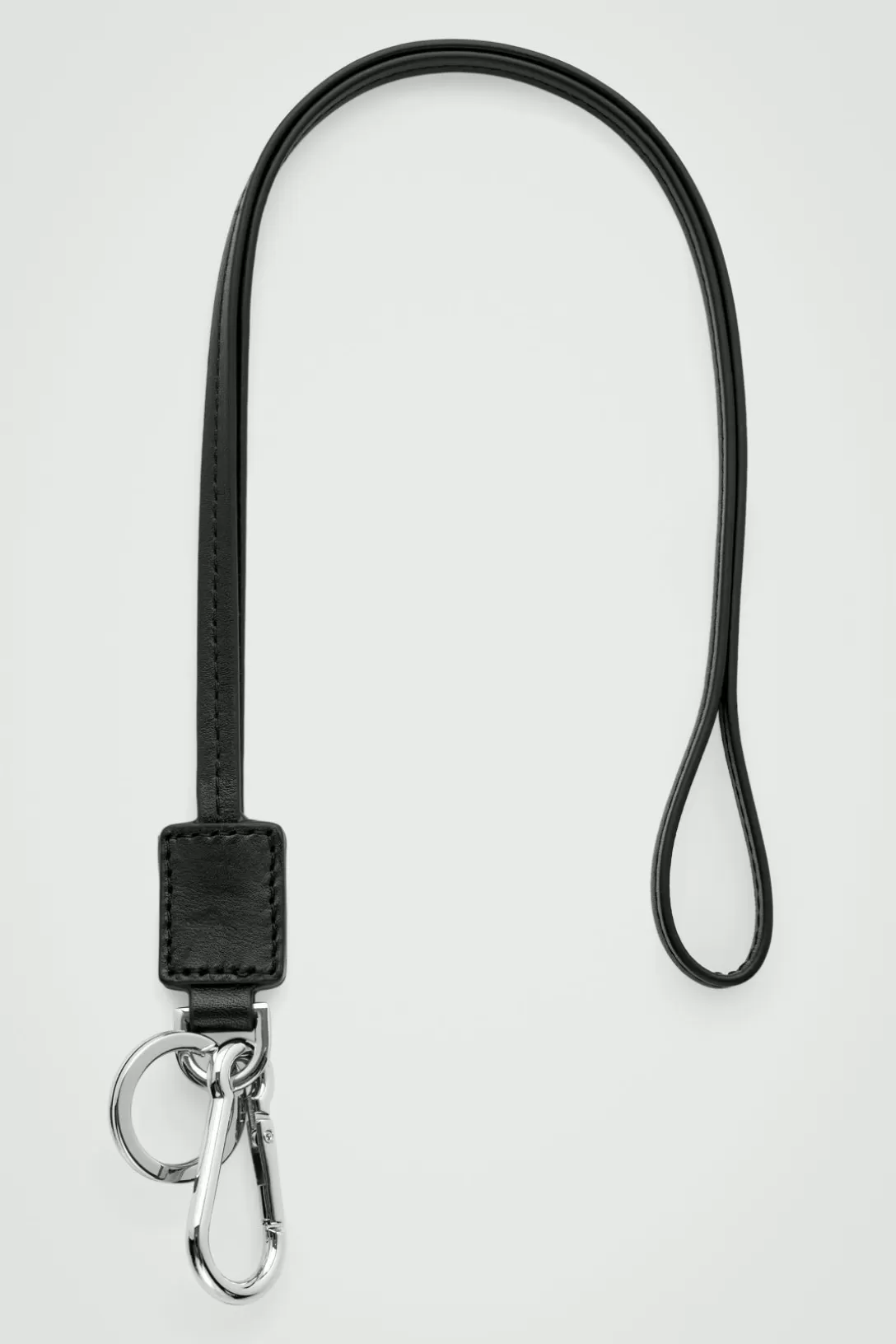 LEATHER KEY-FOB LANYARD<COS Online